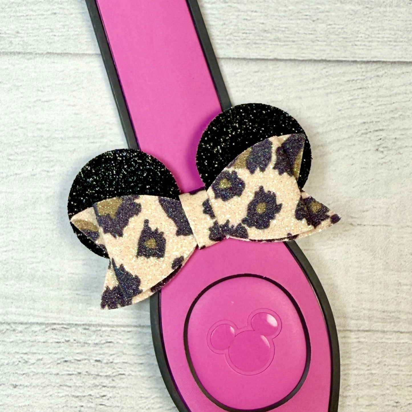 Leopard Classic Ear Band Bow
