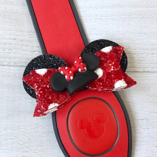 Mrs. Mouse Ear Hat Ear Band Bow