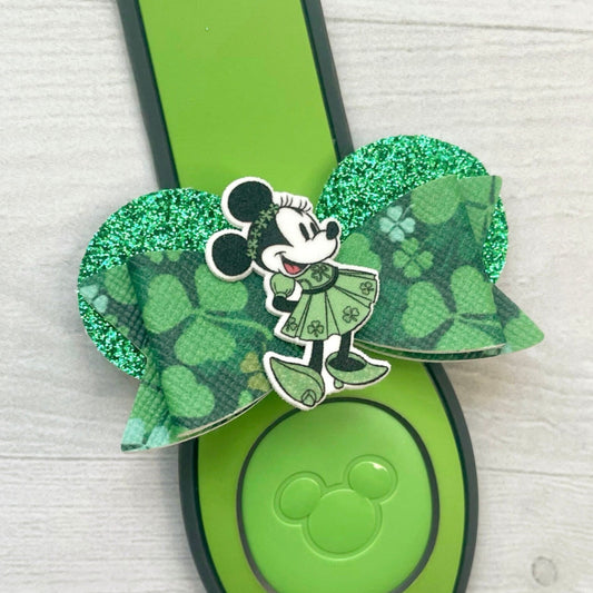 Mrs. Mouse St. Patrick’s Day Ear Band Bow
