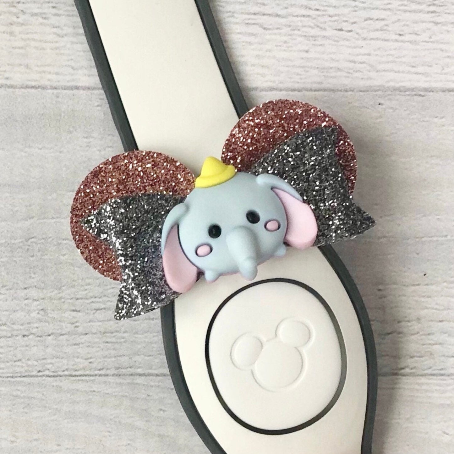 Flying Elephant Ear Band Bow