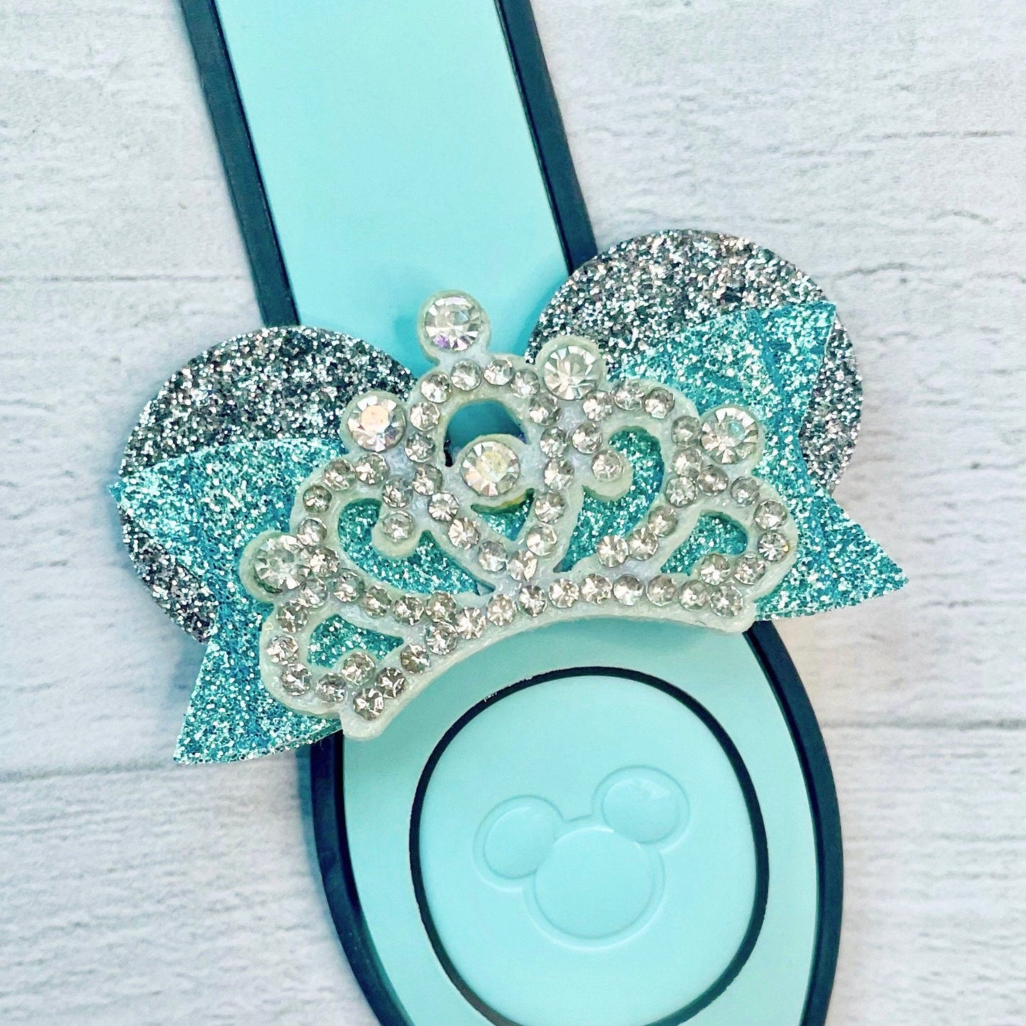 Make it Blue Tiara Ear Band Bow