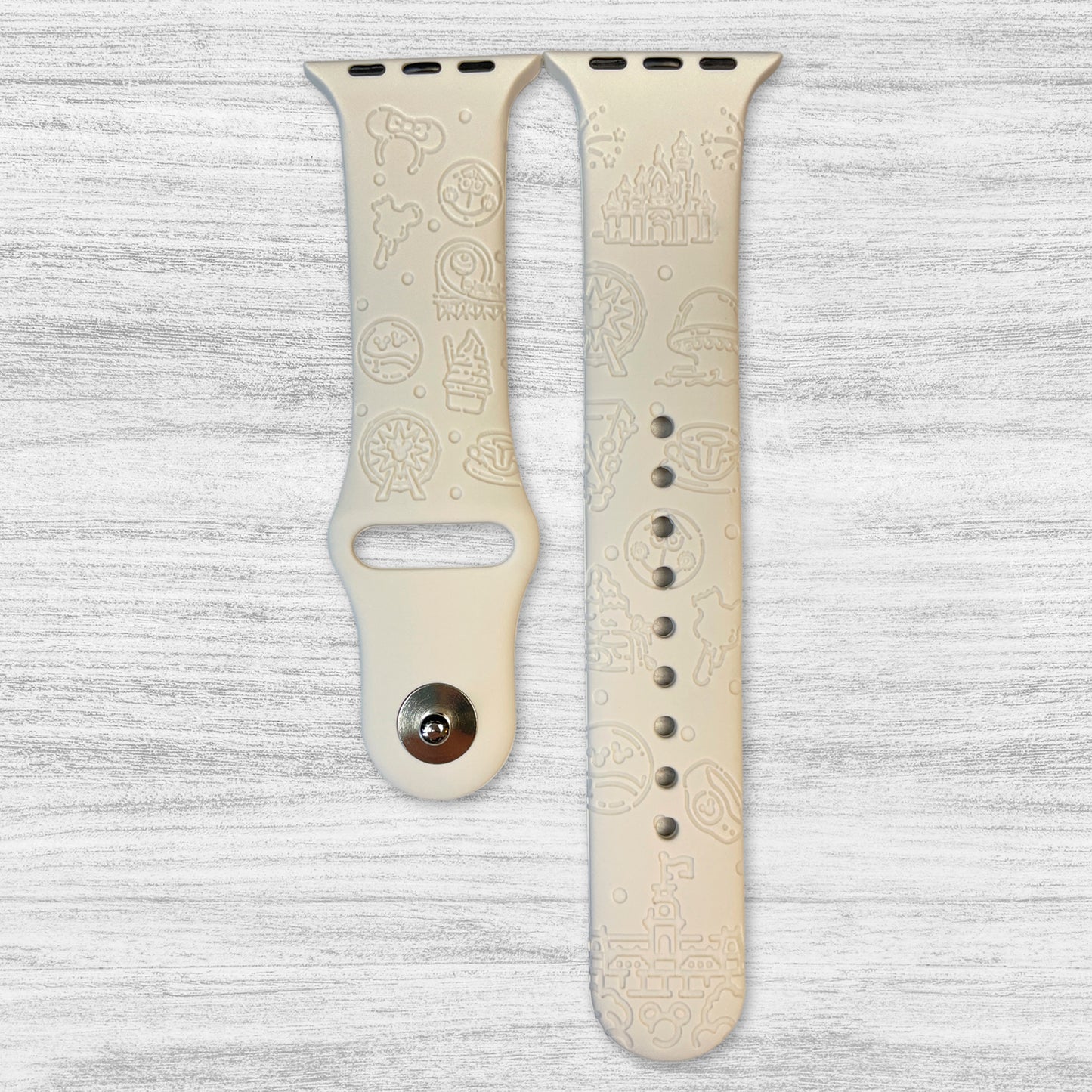 West Coast Engraved Watch Band