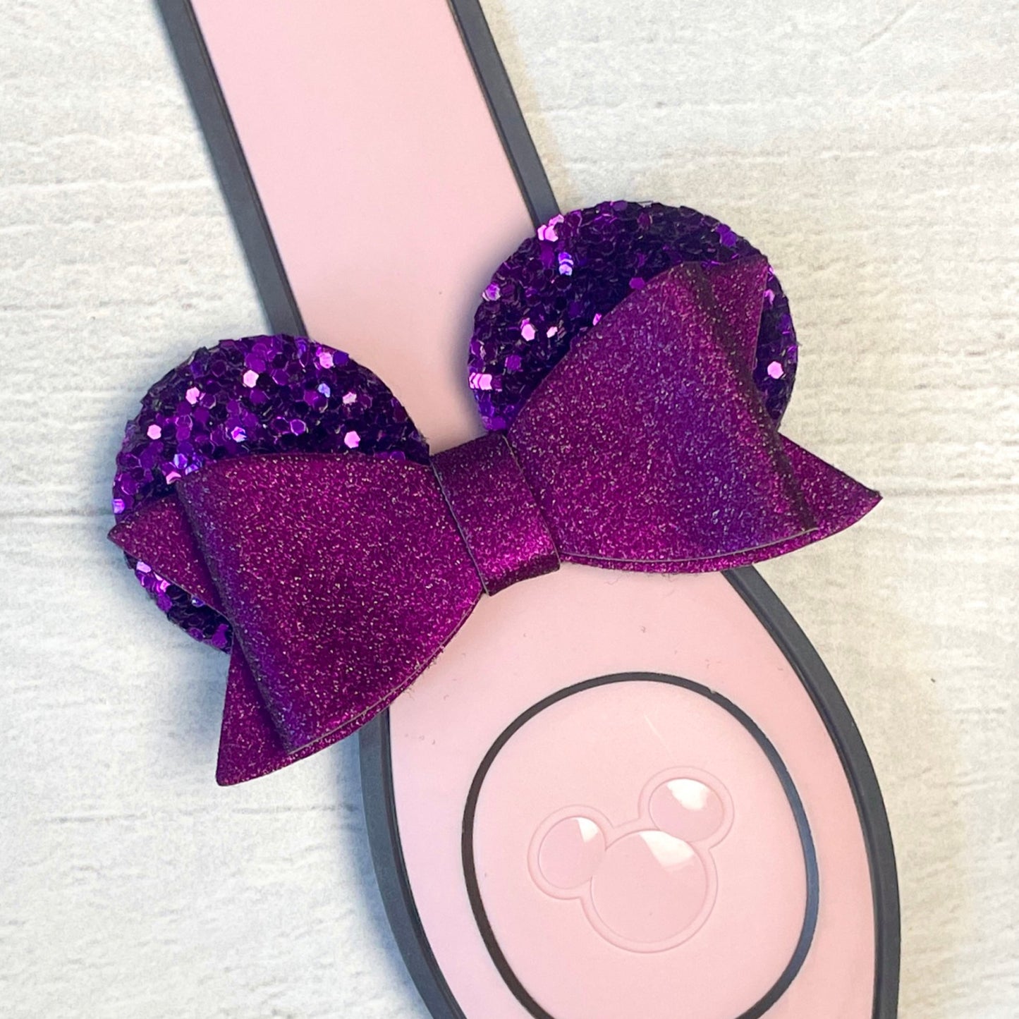 Plum Purple Classic Simplicity Ear Band Bow