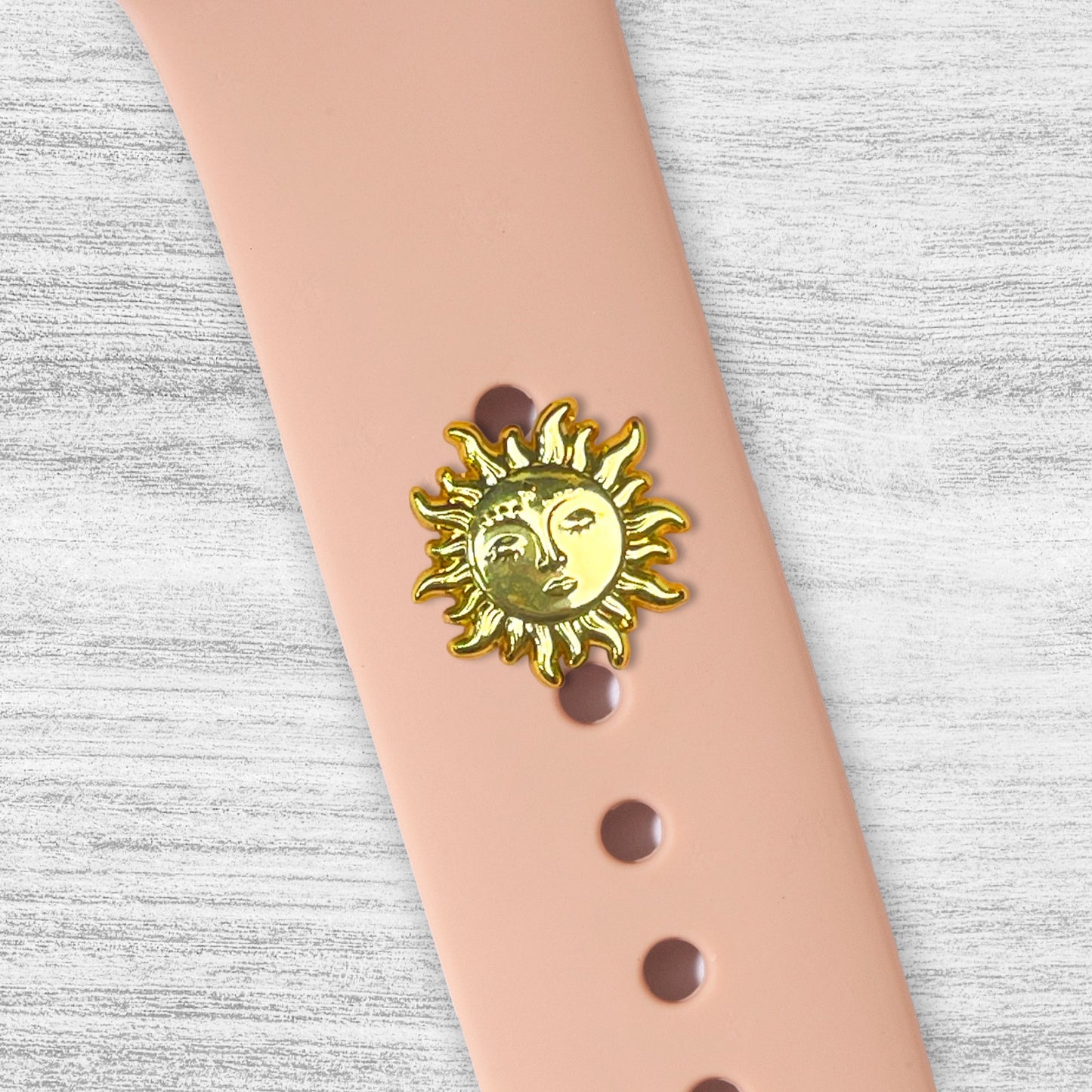 Golden Sun Band Charm