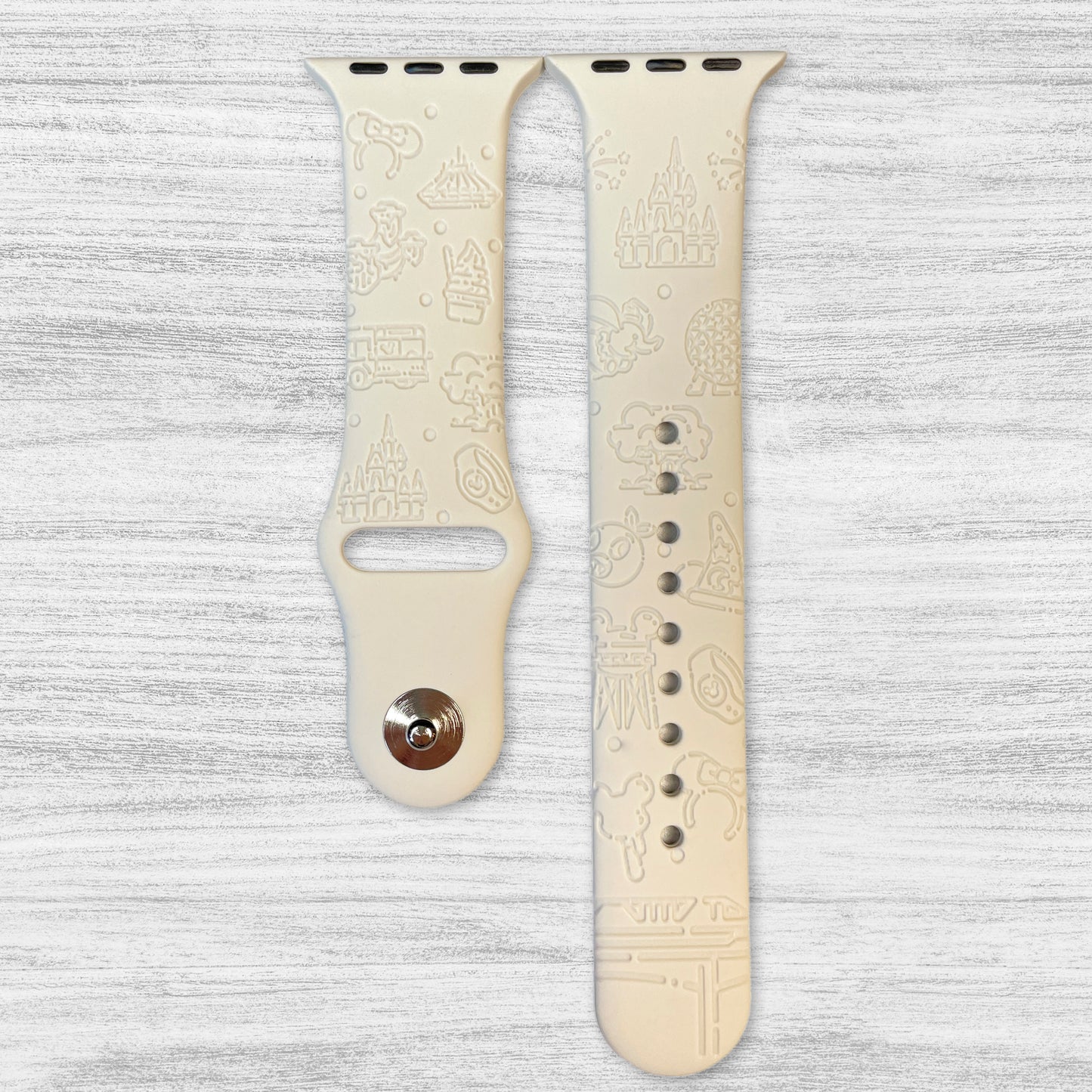 East Coast Engraved Watch Band