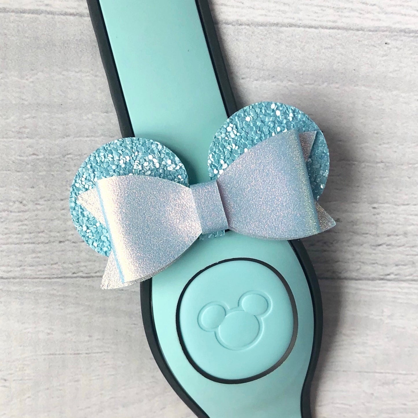 Arendelle Aqua Ear Band Bow