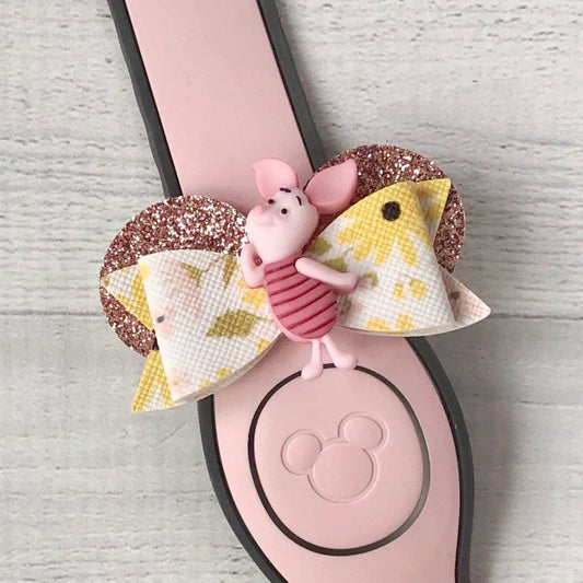 Shy Piglet Ear Band Bow