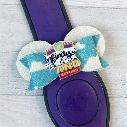 Infinity and Beyond Ear Band Bow