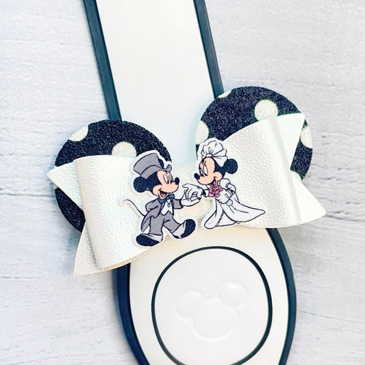 Wedding Day Ear Band Bow