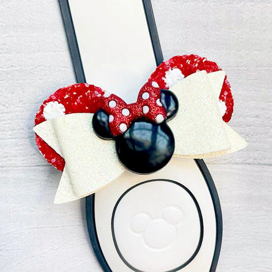 Mrs. Mouse Polka Dot Ear Band Bow