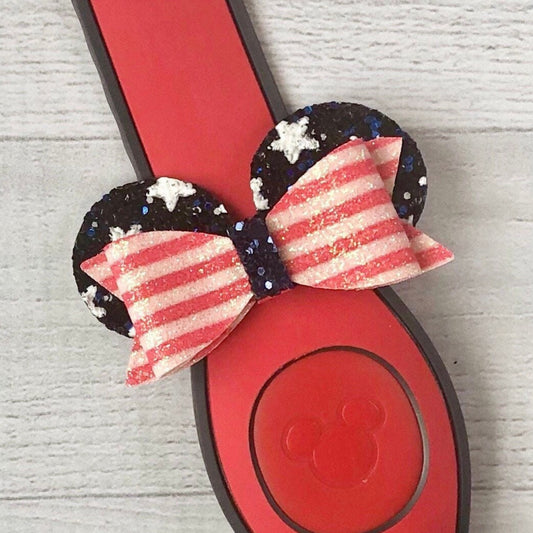 Americana Simplicity Ear Band Bow