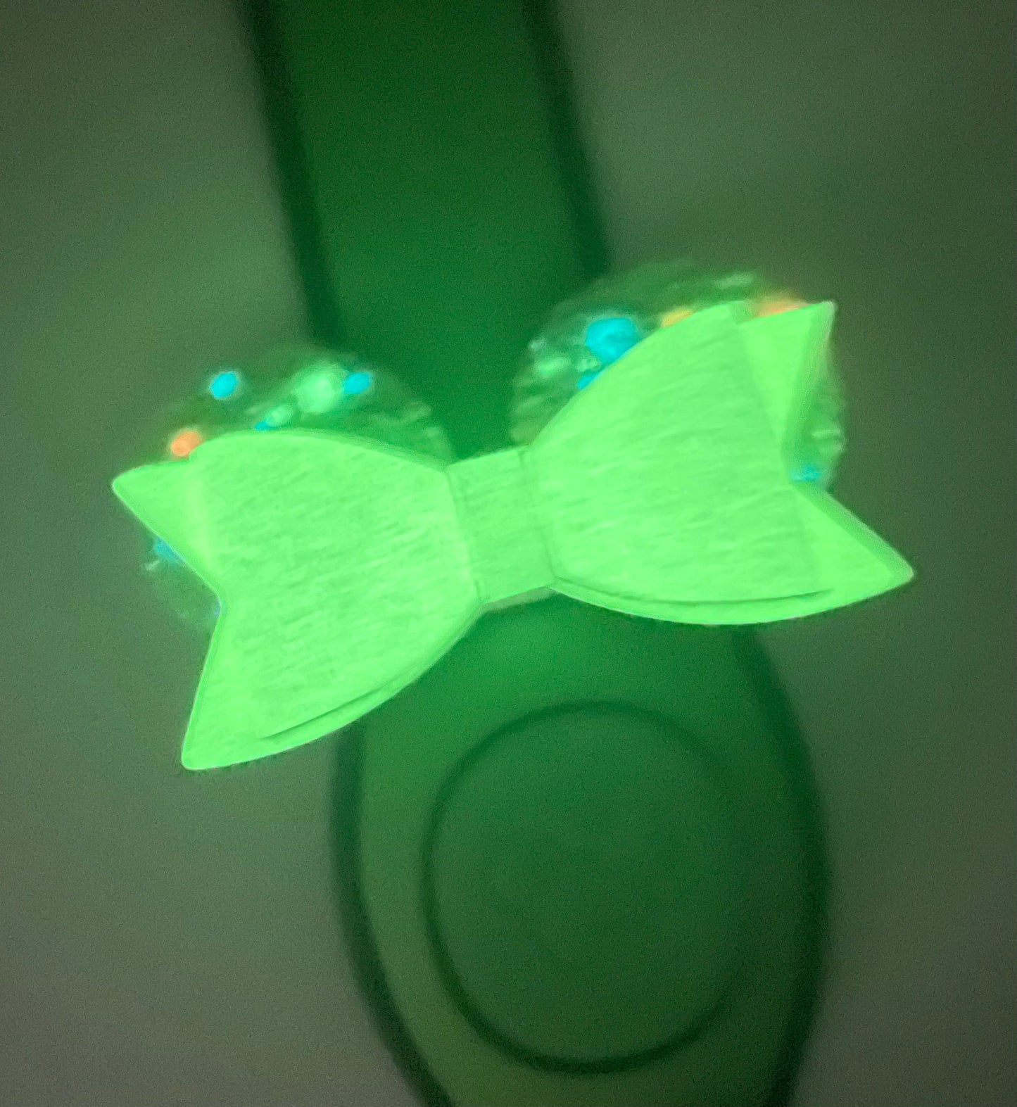 Glow In The Dark Ear Band Bow