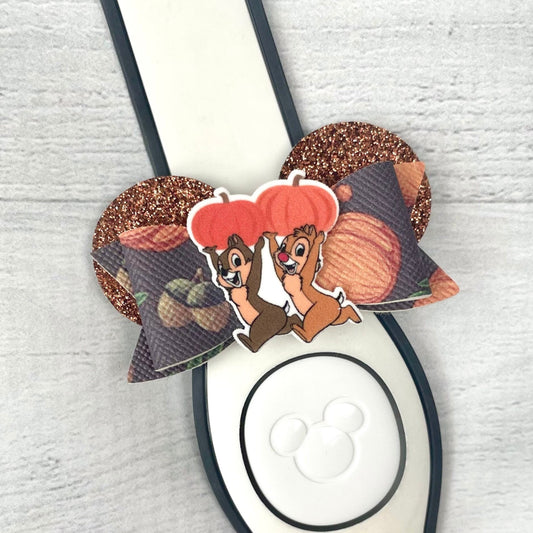 Pumpkin Rascals Ear Band Bow