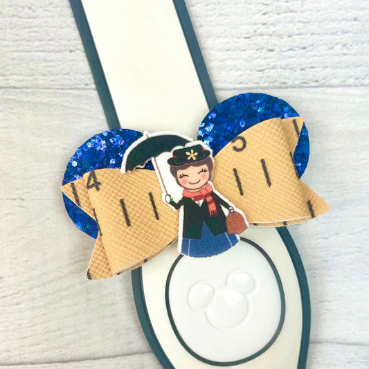 Mary Poppins Ear Band Bow