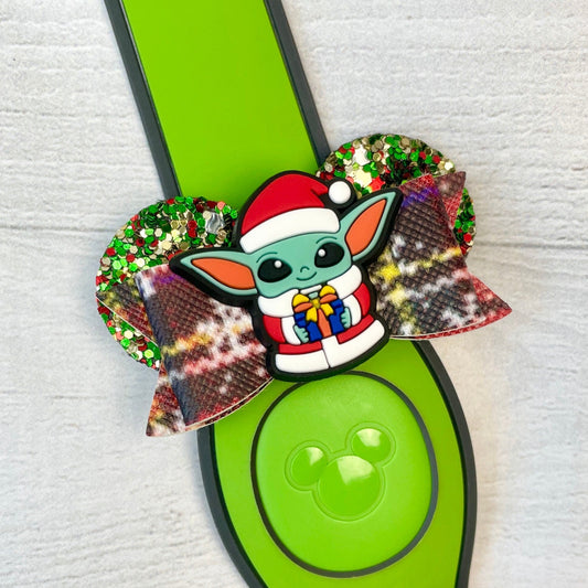 The Child Holiday Ear Band Bow