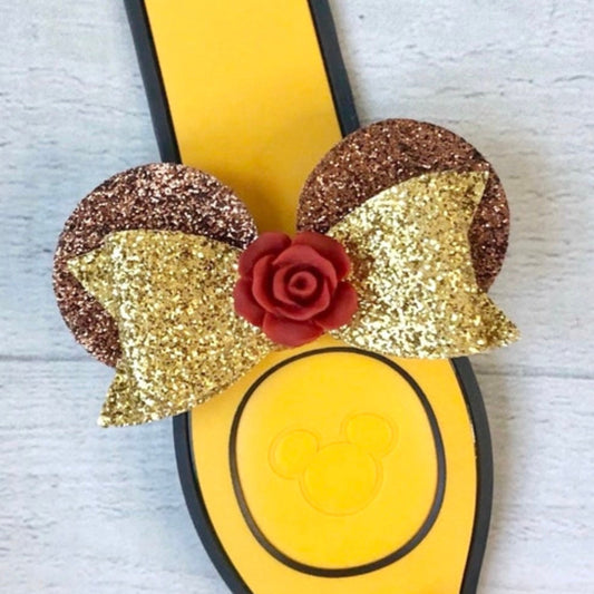 Rose Ear Band Bow